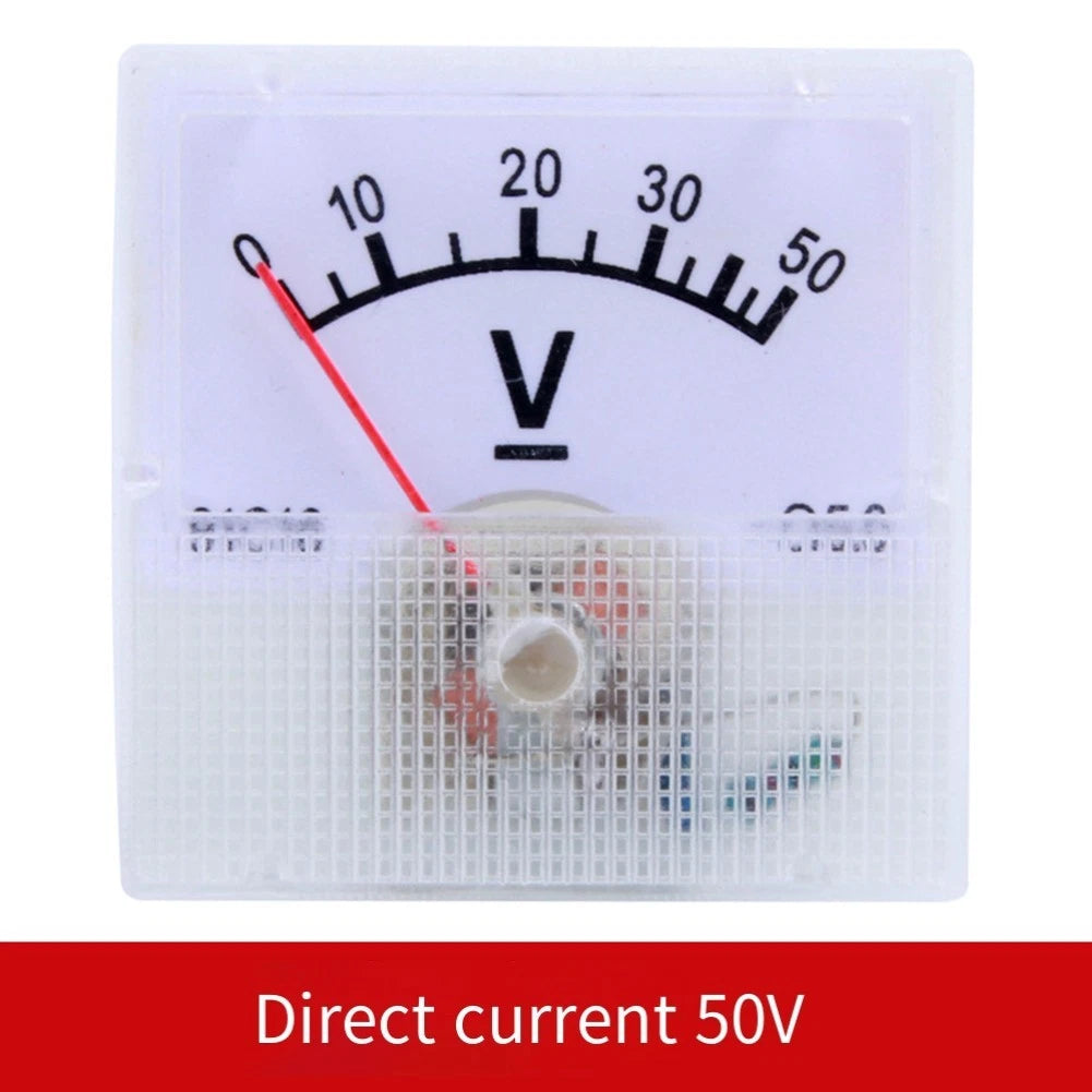 Analog DC Voltmeter 20V 30V 50V 75V for Panel Mount (91C16)