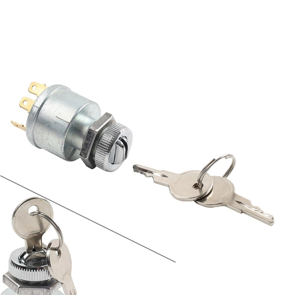 Starter Ignition Switch with Keys for EZGO TXT (1981–2010) 33639-G01