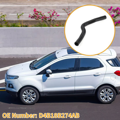 Radiator Hose for Ford Ecosport (2013–2024) No.D4B18B274AB Rubber Black