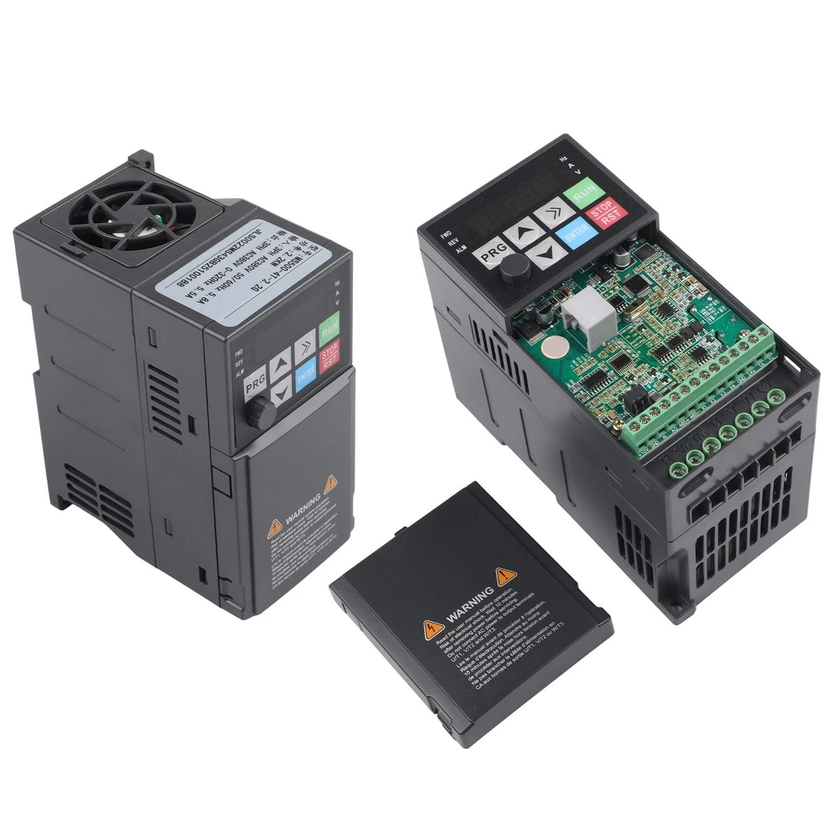 Oversized Heat Sinks with Low-Noise Cooling Fan for VFD Inverter
