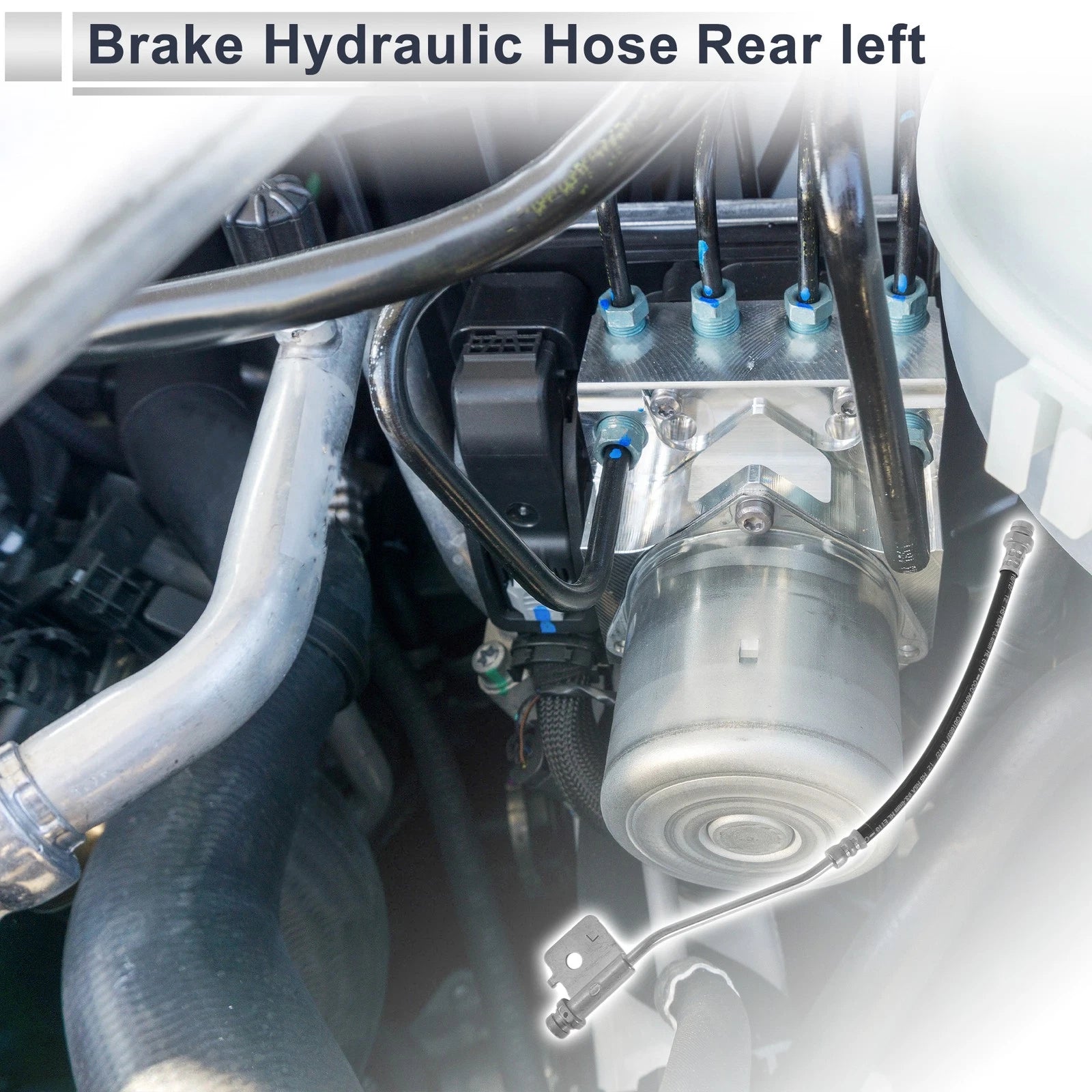 Brake Hydraulic Hose Replacement for Hyundai Elantra 2011–2016