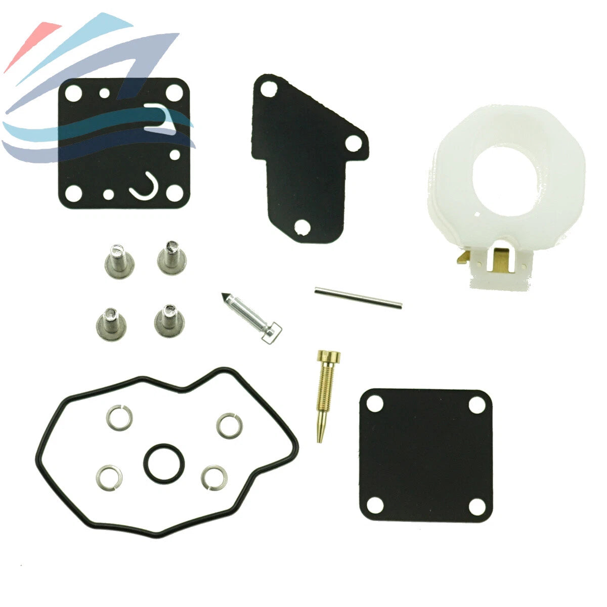Carburetor Repair Kit EM 6E3-W0093-00 for Yamaha 2 Stroke 4HP 5HP