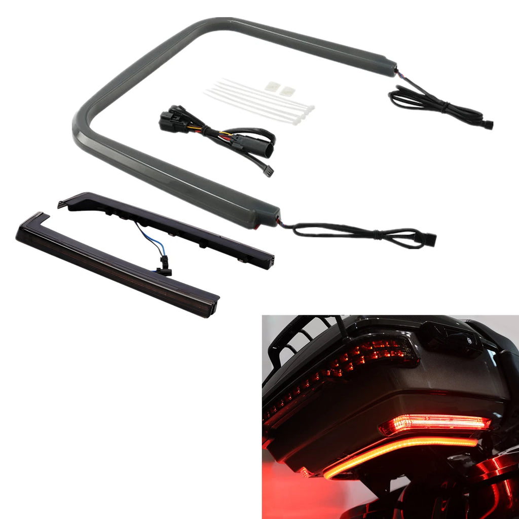 LED Brake Light & Side Lights for Harley Touring (2014–2023)