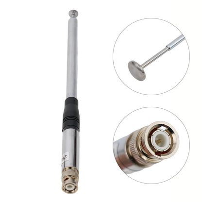 Adjustable 27MHz BNC Telescopic Antenna for Radio Signal Optimization