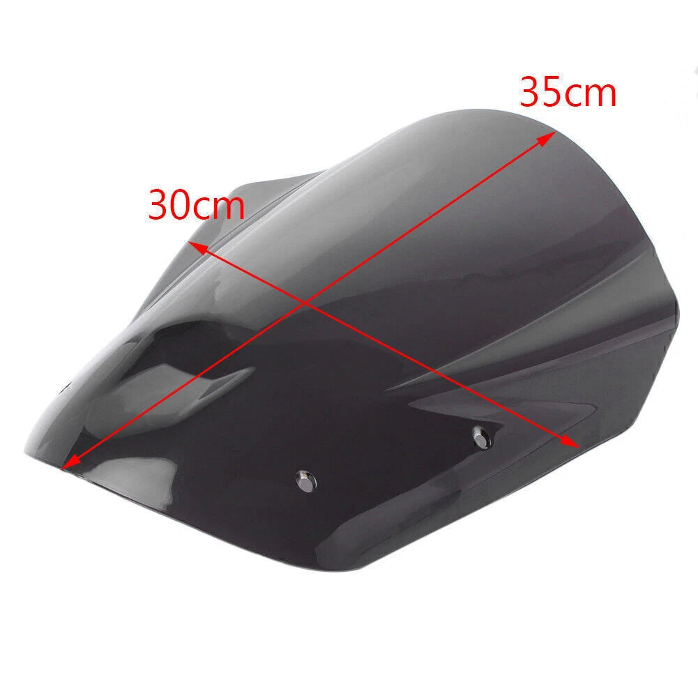 Windshield Windscreen with Bolts Bracket for Yamaha MT09 FZ09 (2013–2016)