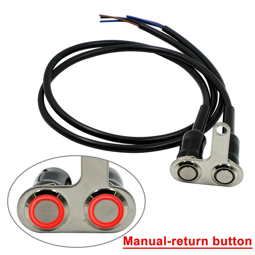 LED Switch Handlebar Adjustable Mount Waterproof for Universal Right (2010–2023)