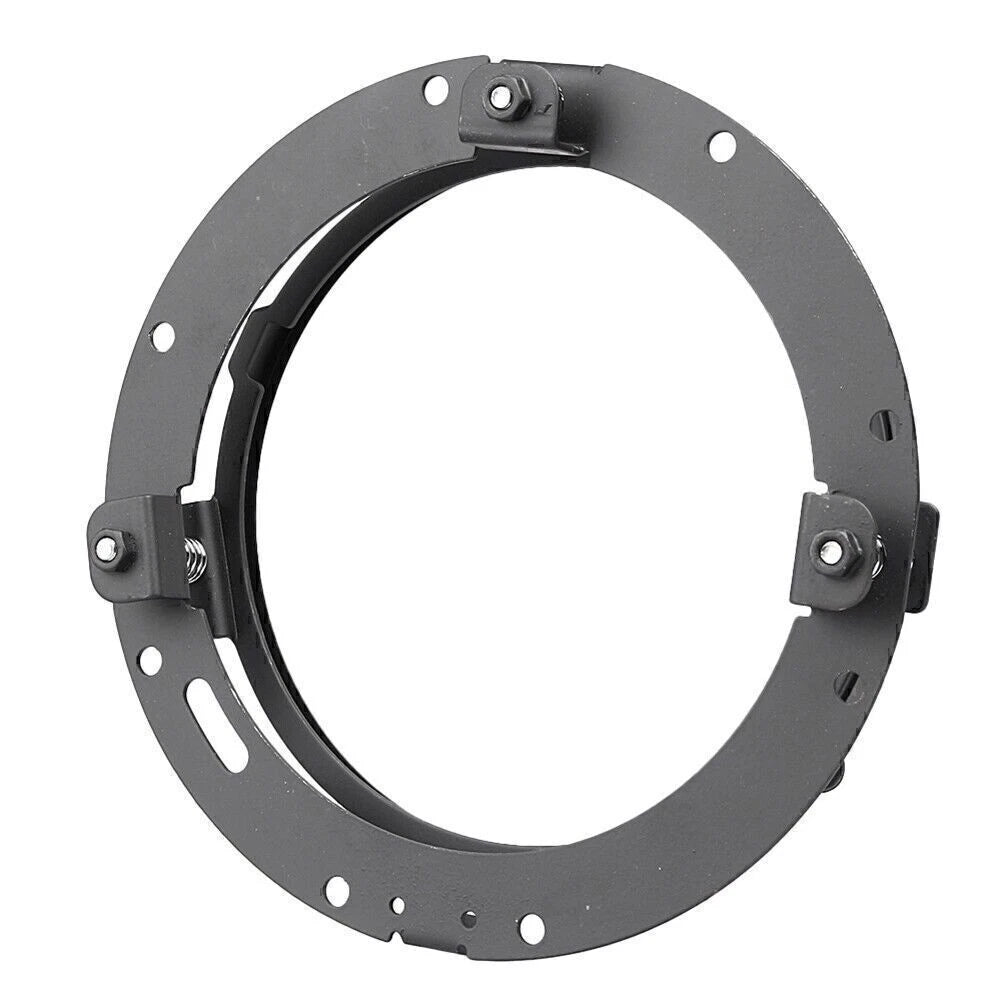 7" Round LED Headlight Mounting Ring for Harley Touring Softail (1994–2013)