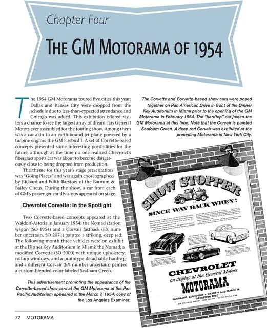 Motorama: GM Show & Concept Cars Book (1950–1960)