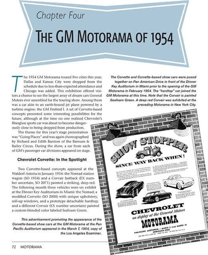 Motorama: GM Show & Concept Cars Book (1950–1960)