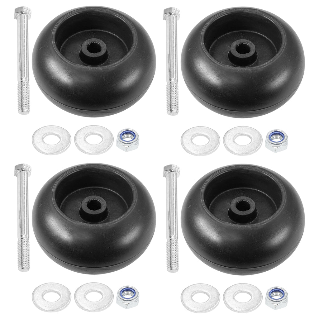 Deck Wheels with Bolt Kit for Hustler Fastrak SD (2010–2016)
