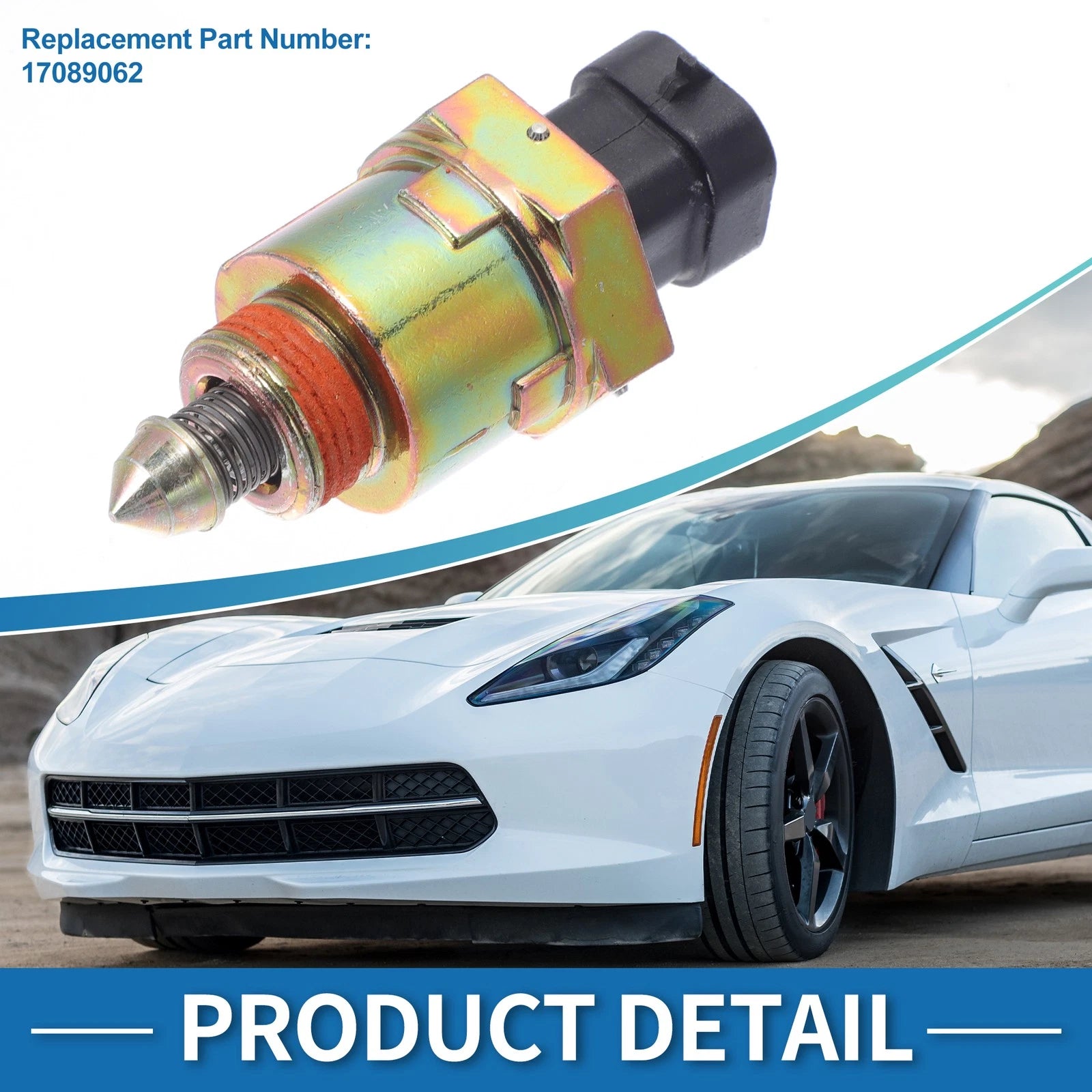 Idle Air Control Valve Replacement for Chevrolet G30 1991–1994 1996