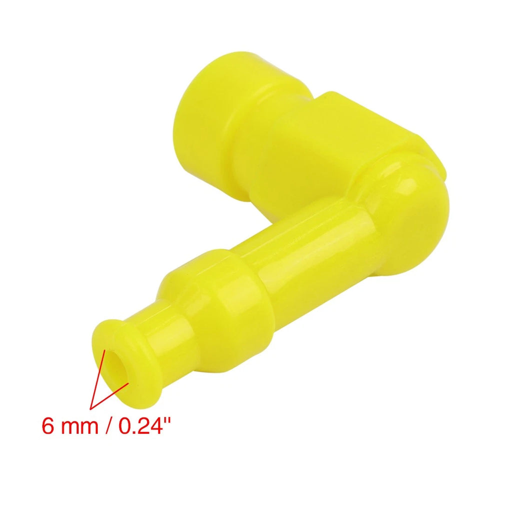 2pcs Spark Plug Caps Waterproof 90 Degree for CG125 WY125 Motorcycle (2001–2009)