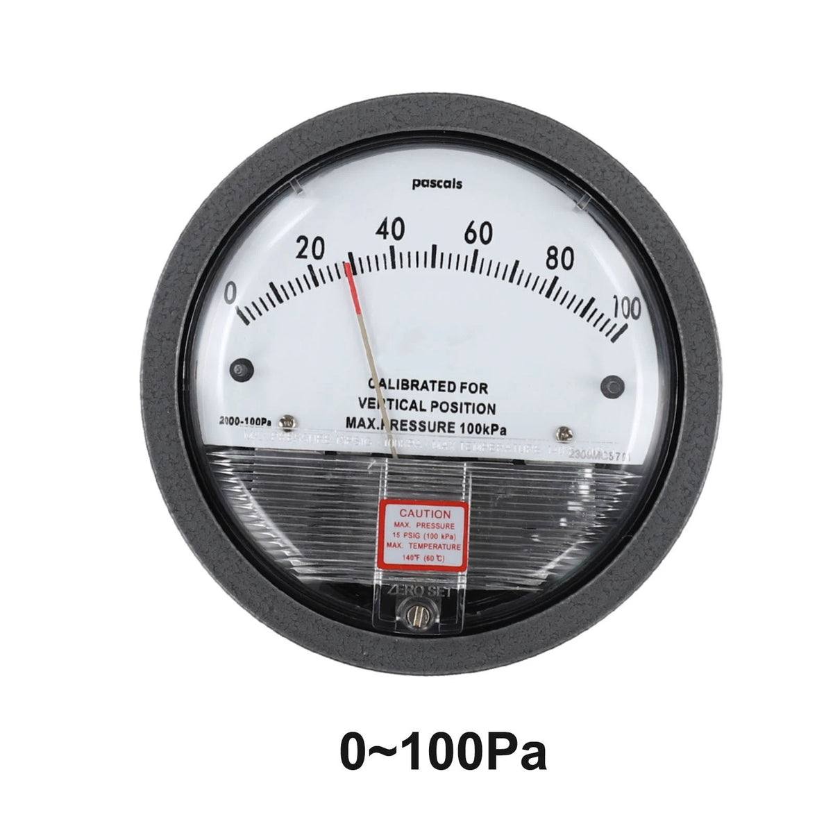Barometer Pointer Differential Pressure Gauge for Automotive Applications