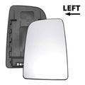 Left Upper Mirror Glass with Back Cover Non Heated for Mercedes Sprinter (2006–2011)