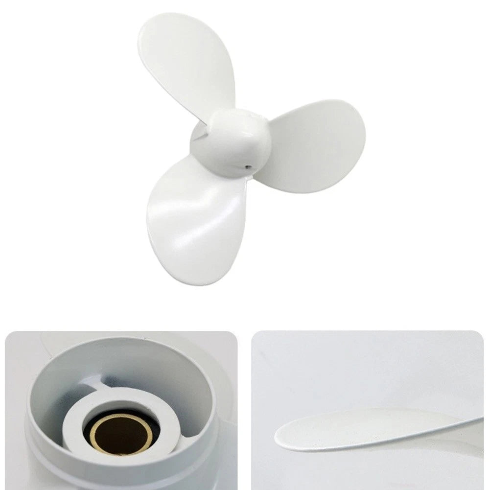8 Inch Aluminum Alloy Propeller for 4HP & 6HP Outboard Motor
