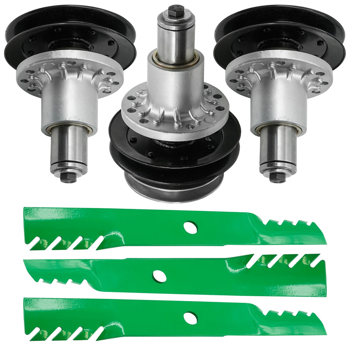 Deck Spindle with Blade Kit for Exmark Turf Tracer TT20KCC (2015–2020)