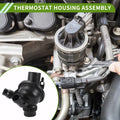 Engine Coolant Thermostat Housing Assembly for BMW 640i 3.0L 2012-2018