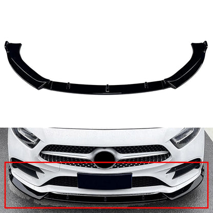 Front Bumper Splitter Spoiler Lip for Mercedes Benz CLS Class C257 (2018–2021)
