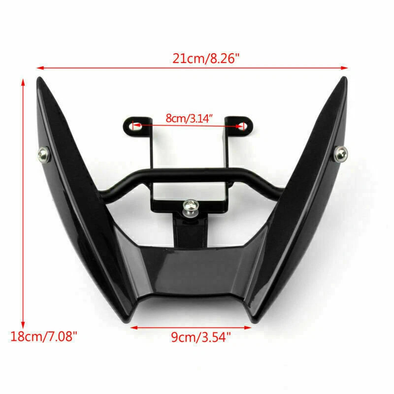 Upper Stay Bracket Front Headlight Trim Frame for Yamaha MT-09 FZ-09 (2014–2016)