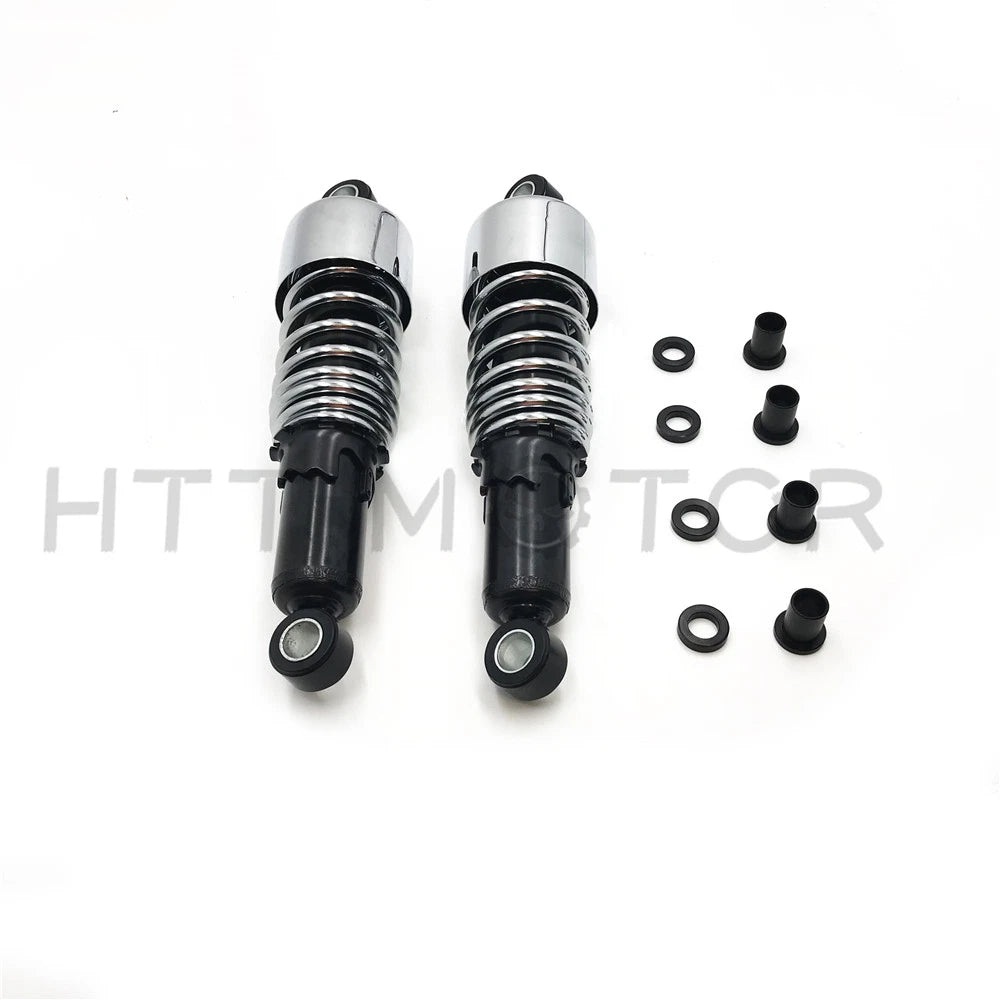 Rear Shock Absorber Chrome Damper for Harley Touring (1984–2013)