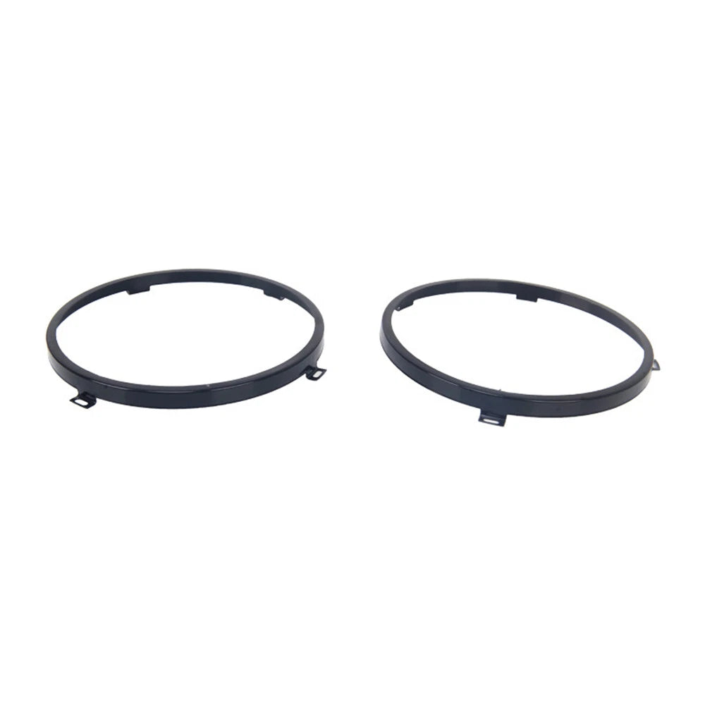 2X Headlight Mount Bracket Ring for Jeep Wrangler JK (2007–2018)