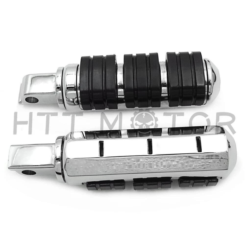 Chrome Foot Pegs for Victory Hammer Vegas 8 Ball (Front & Rear)