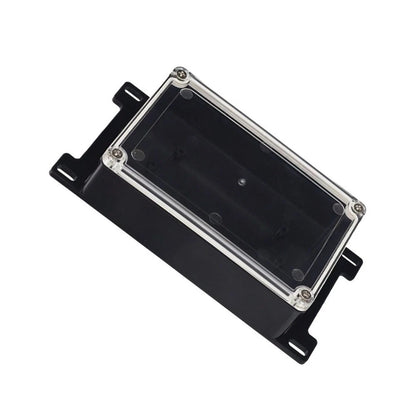 2X Black ABS IP65 Junction Box 150x140x44mm for Outdoor Electrical Use