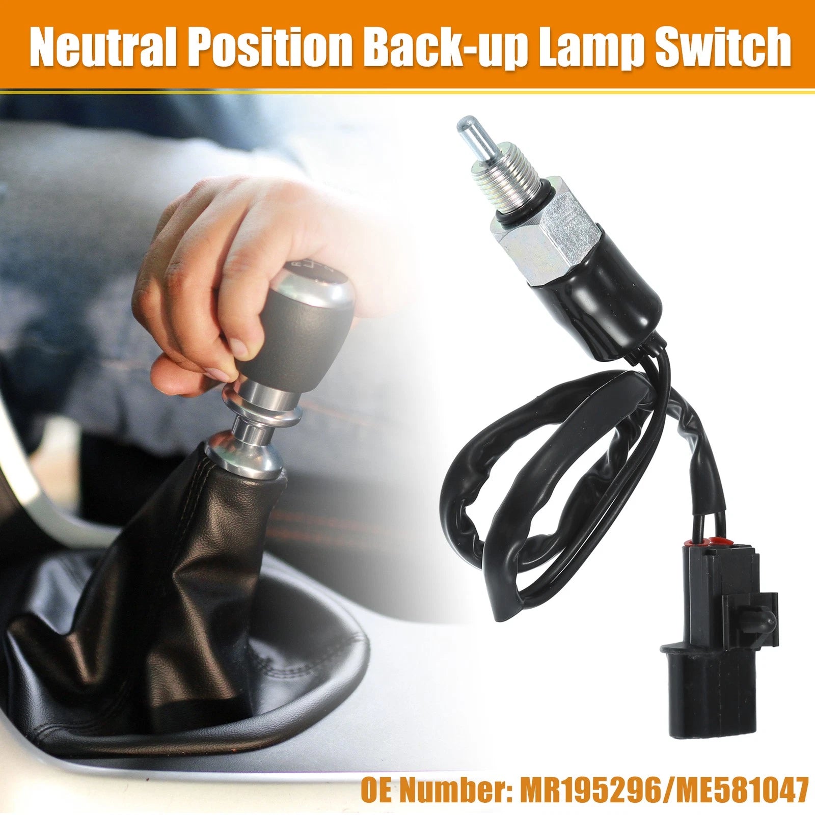 Neutral Safety Switch Replacement Back Up Lamp Switch for Mitsubishi Montero (2001–2006)