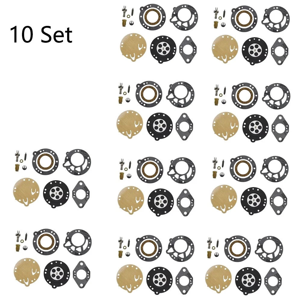 Set of 10 Carburetor Gasket Kit for Tillotson RK-114HL HL Series