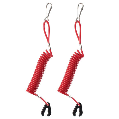 2X Outboard Kill Switch Lanyard Tether for Yamaha