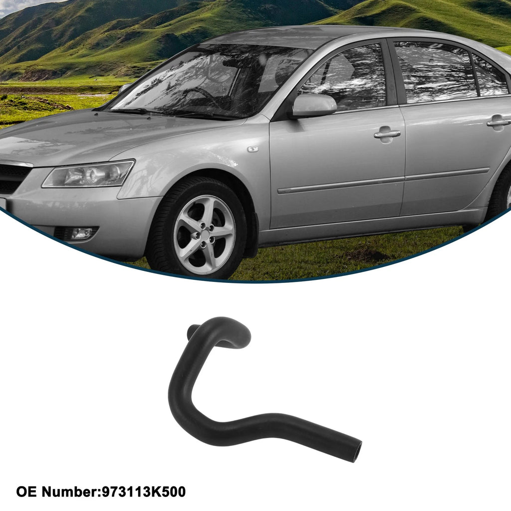 Radiator Hose for Hyundai Sonata (2006–2009) Rubber Coolant Pipe Replacement