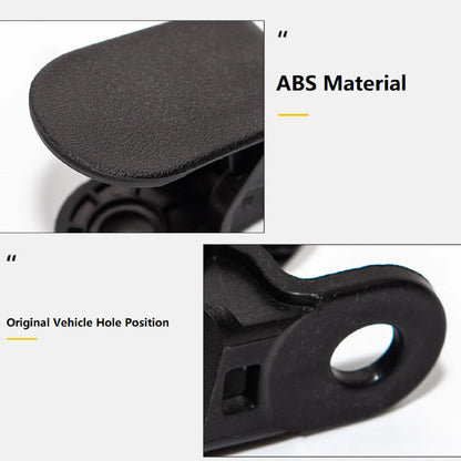 ABS Black Hooks for Tesla Model 3 (2017–2023)