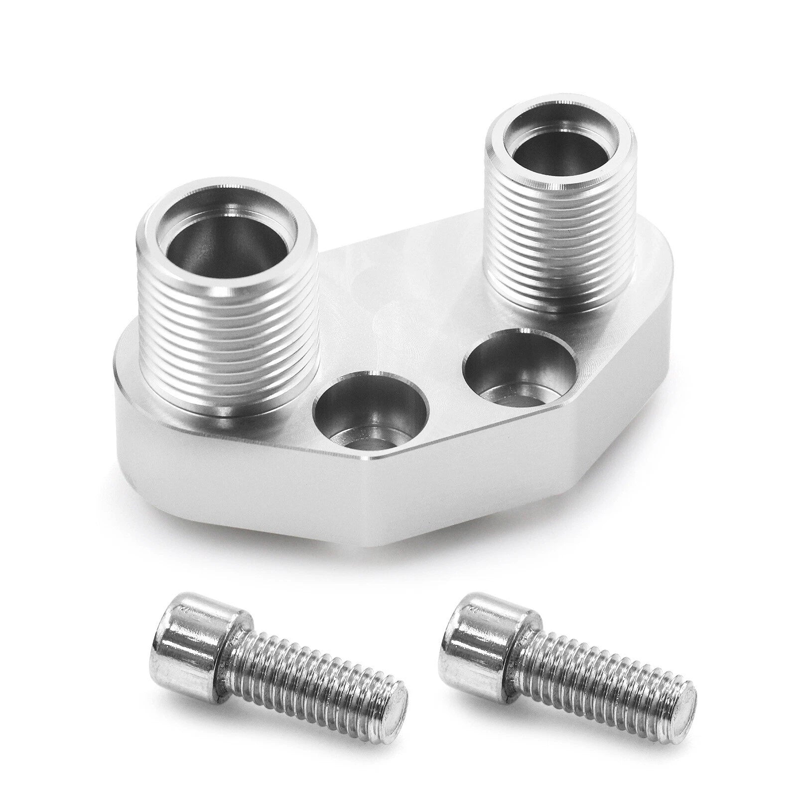 Billet AC Compressor Adapter Fitting for Sanden SD7B10 (7176, SD7)