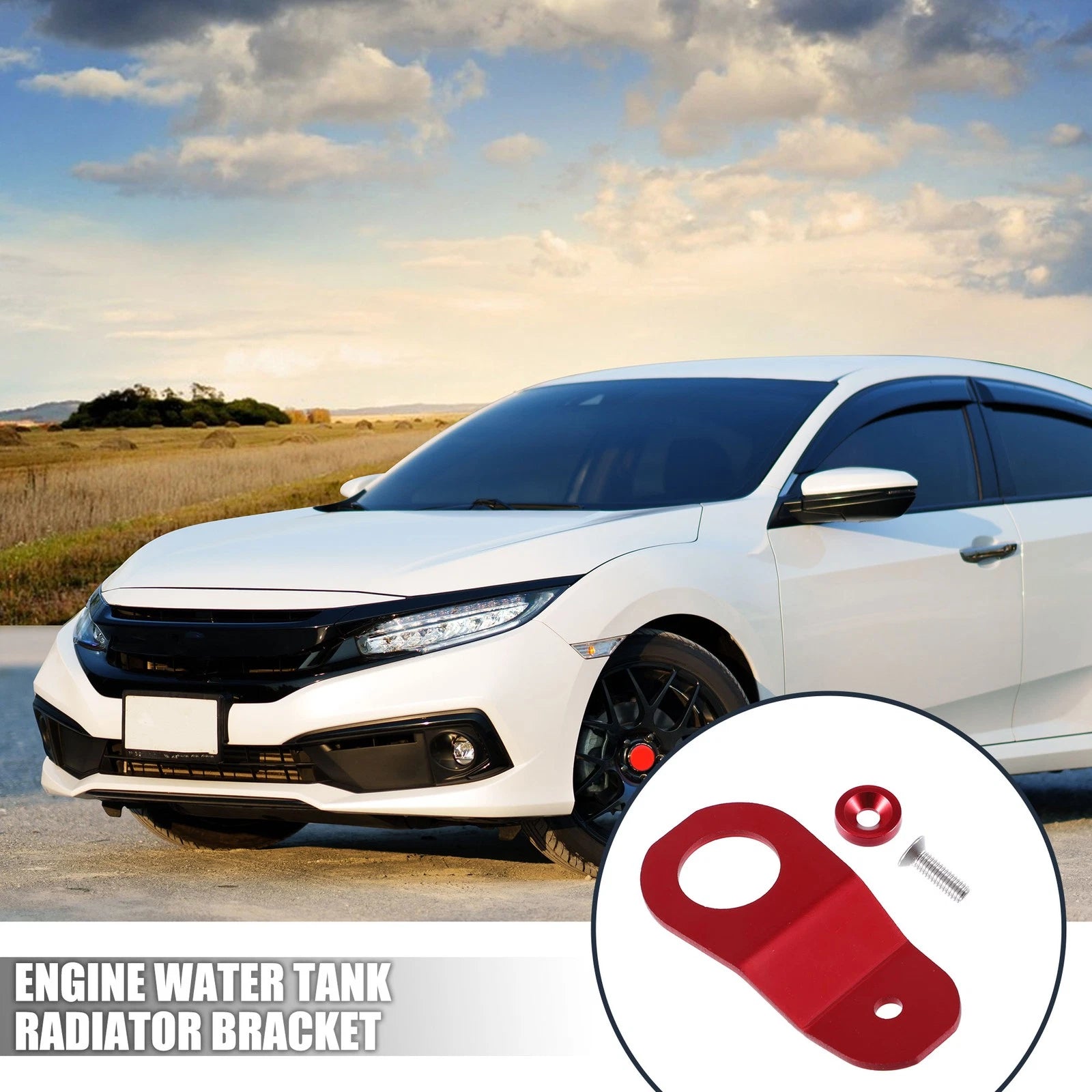 Engine Water Tank Radiator Bracket Replacement for Honda Civic (2016–2021)