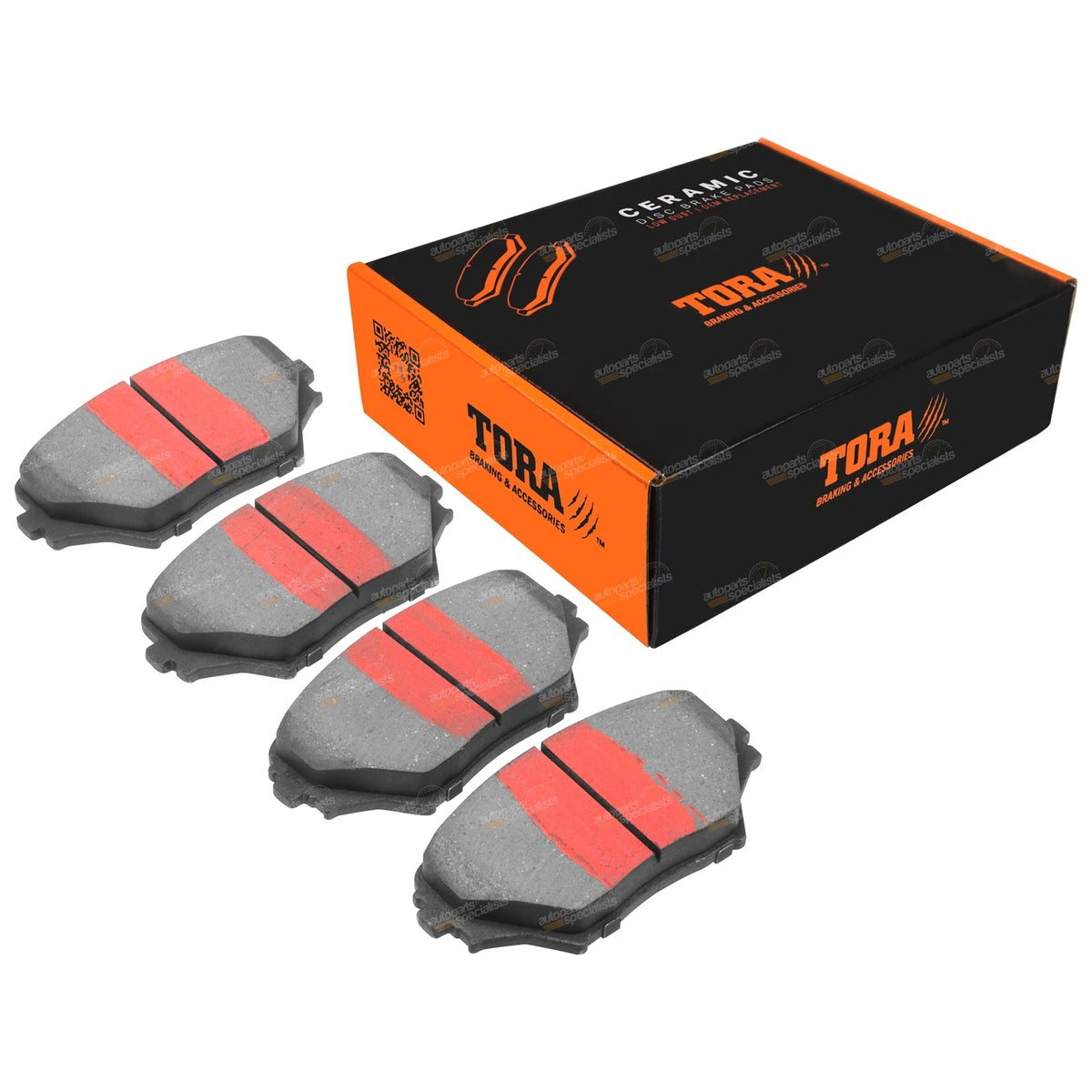 Front Disc Brake Pads Set for Toyota RAV4 4x4 (2000–2005) ACA20 ACA21 ACA22 ACA23