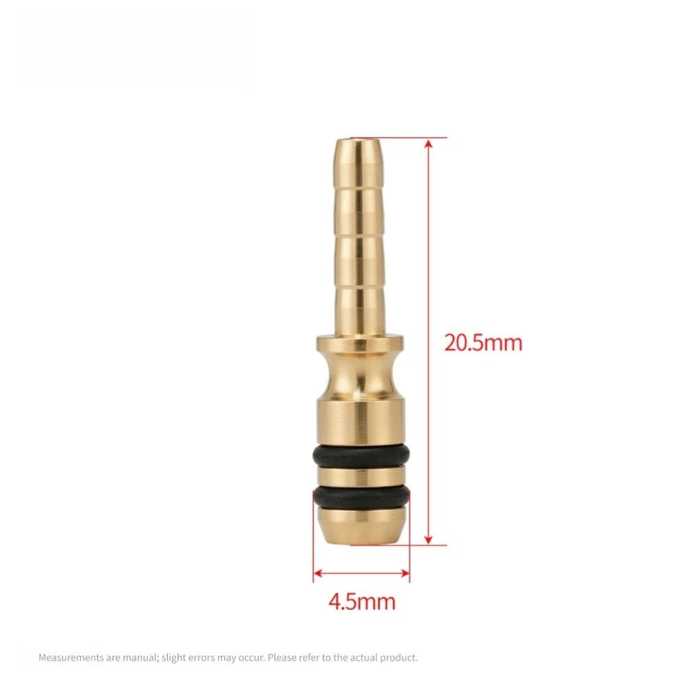 Brass Olive-Tip Brake Needle for R2X4 Fast-Detach Disc Brake (No Tools)