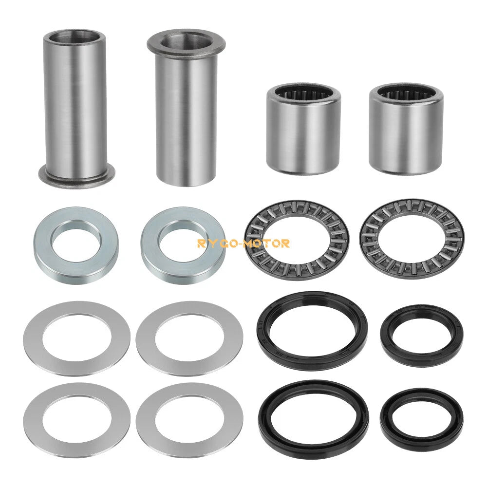 Swing Arm Bearings Seals Bushings Kit for Suzuki RM125 RM250 RMZ250 RMZ450 (1996–2008)
