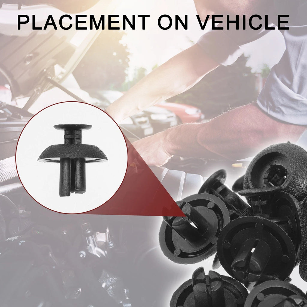 Front Fender Skirt Clip Replacement Set for Toyota 4Runner Avalon (10 Pcs) (2010–2020)