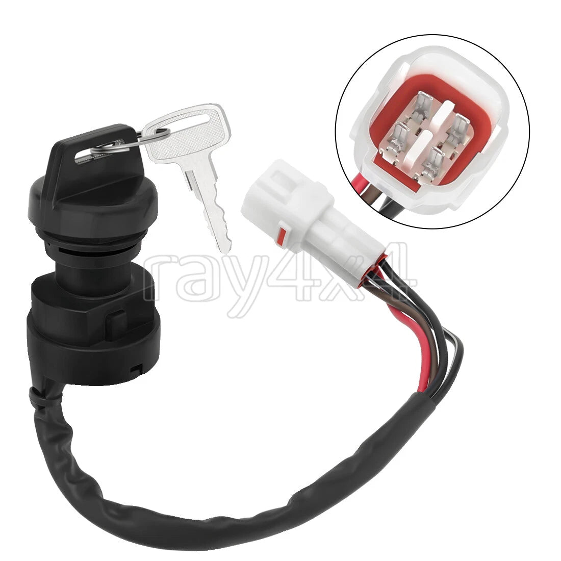 Ignition Key Switch for Yamaha Banshee 350 YFZ350 (1995–2001) 3GG-82510-00-00