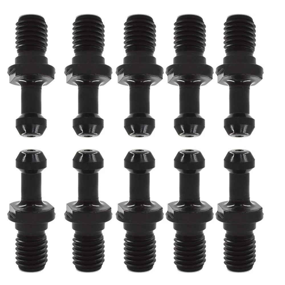 10Pcs Pull Stud Retention Knob for HAAS TOSHIBA (CAT40 45° 0.589")