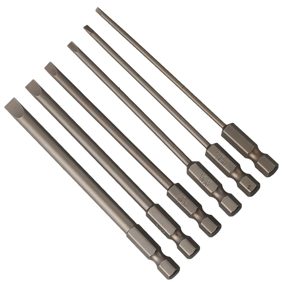 Screwdriver Bits for Pneumatic Tools (No Rust, Alloy Steel)