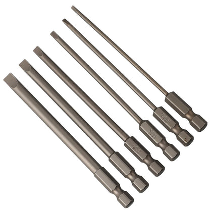 Screwdriver Bits for Pneumatic Tools (No Rust, Alloy Steel)