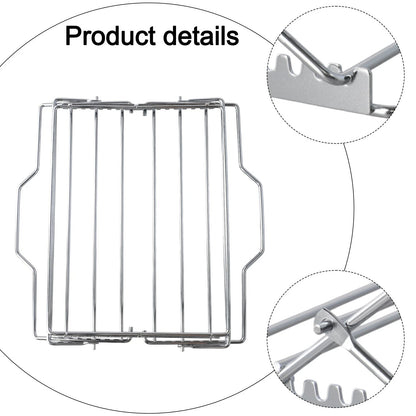Adjustable Roast Rack for Campsite Cooking (Stainless Steel)