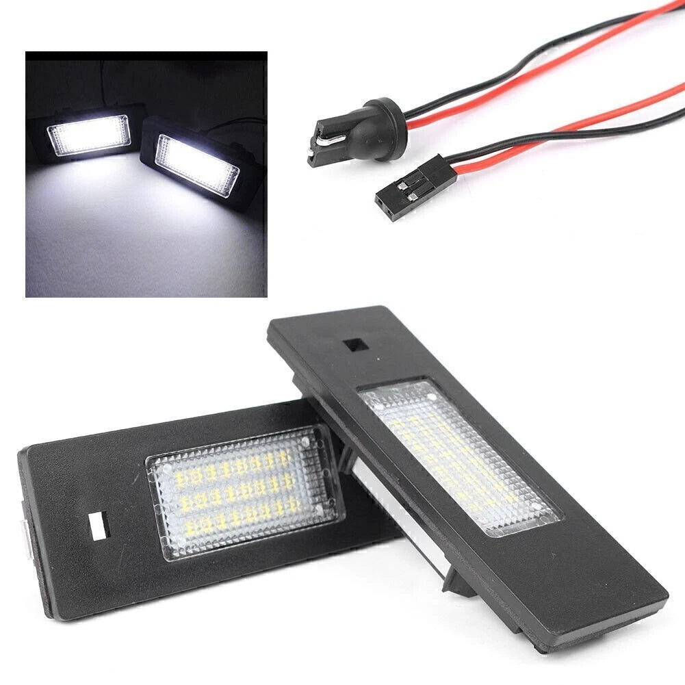 LED License Plate Light for Mini BMW E81 E87 E63 E64 E89 Z4 F20 F21