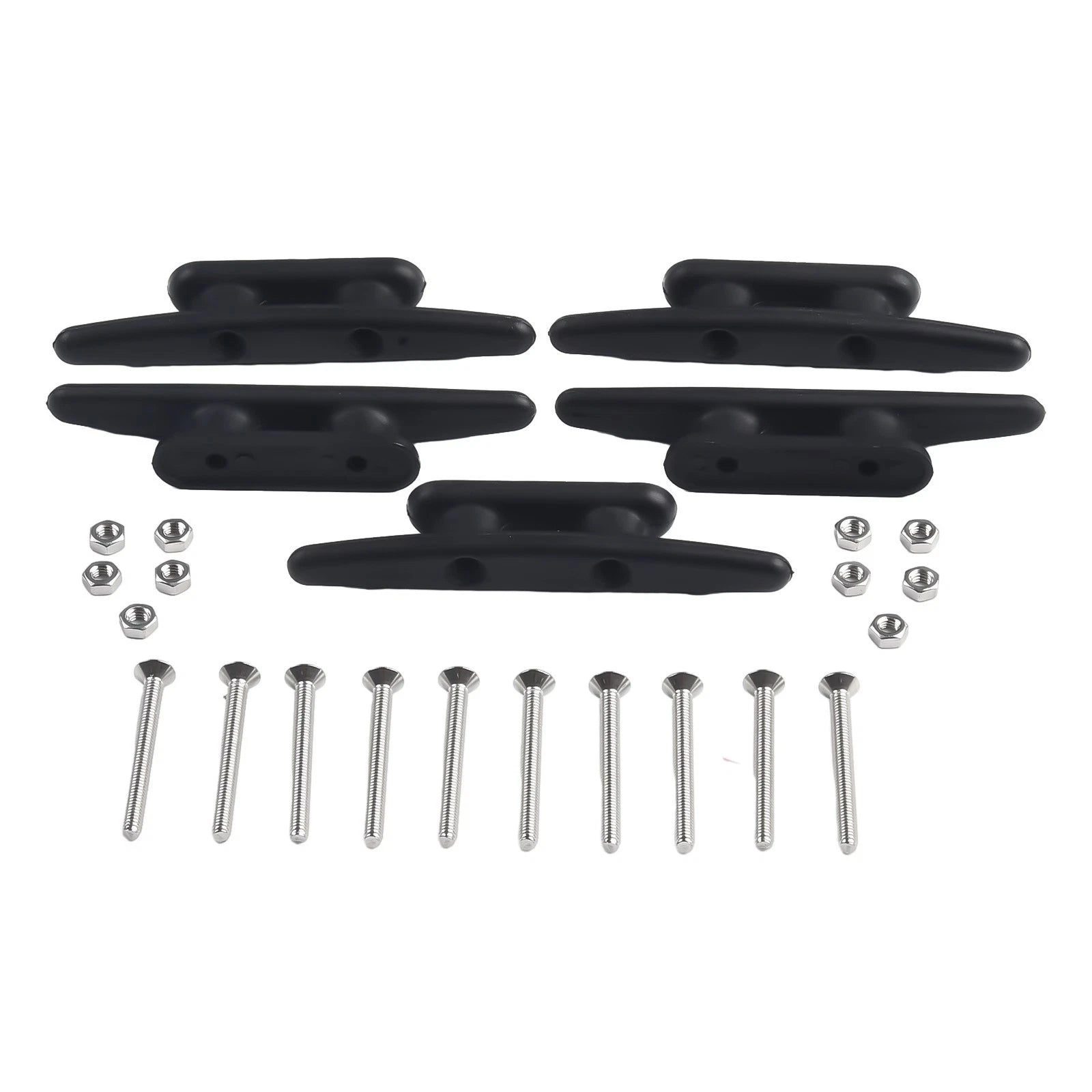 Deck Cleats for Boat Dock Rope (Multipurpose Nylon)