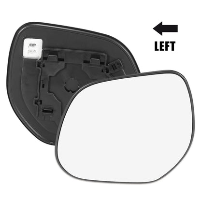 Left Side Heated Mirror Glass with Backing Plate for Mitsubishi Outlander (2014–2023)