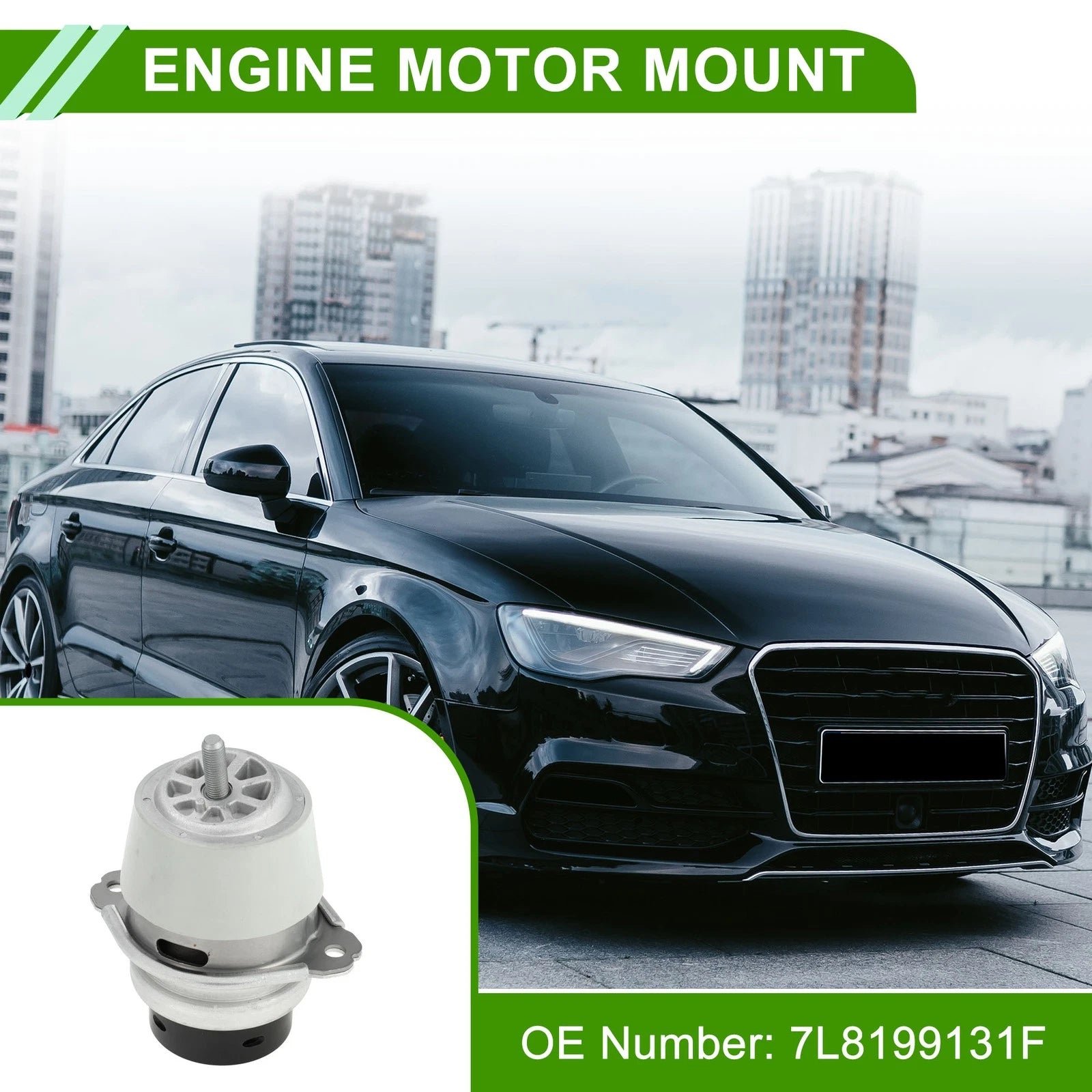 Engine Motor Mount Replacement for Audi Q7 4LB (2007–2015) 3.0T A/MT