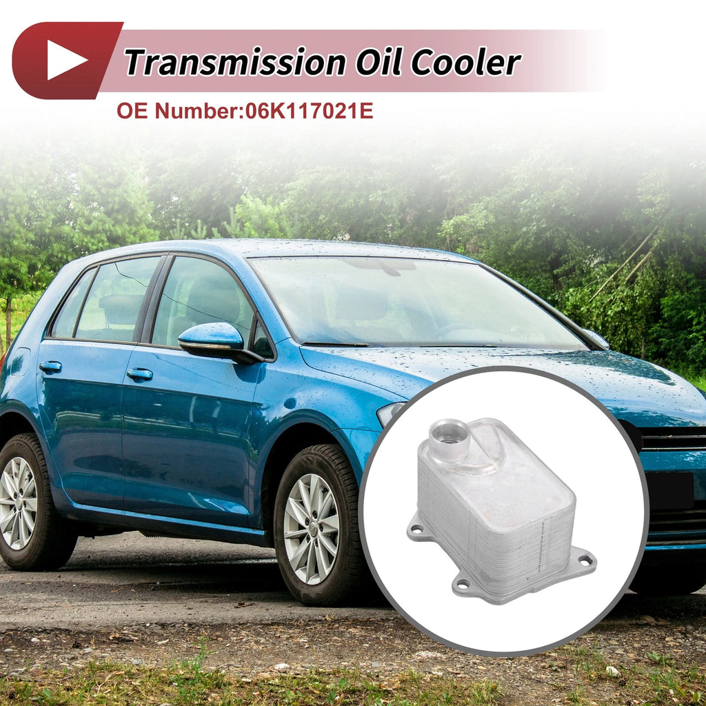 Engine Oil Cooler for Volkswagen Golf 2015-2017 Oil Cooler Replacement 1 Pcs