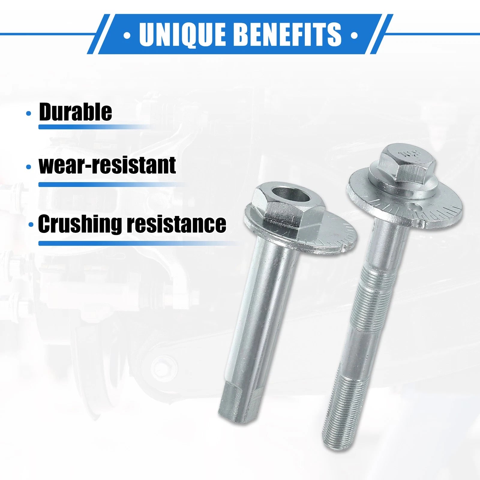 Eccentric Alignment Camber Bolts Pair for Toyota Sequoia Lexus (2001–2014)