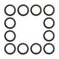 Lower Gearcase Drain Gasket Set of 12 for Mercury MerCruiser